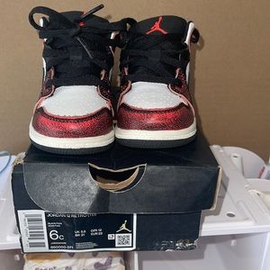 Nike Air Jordan 1 Mid Wear-Away Toddler 6c